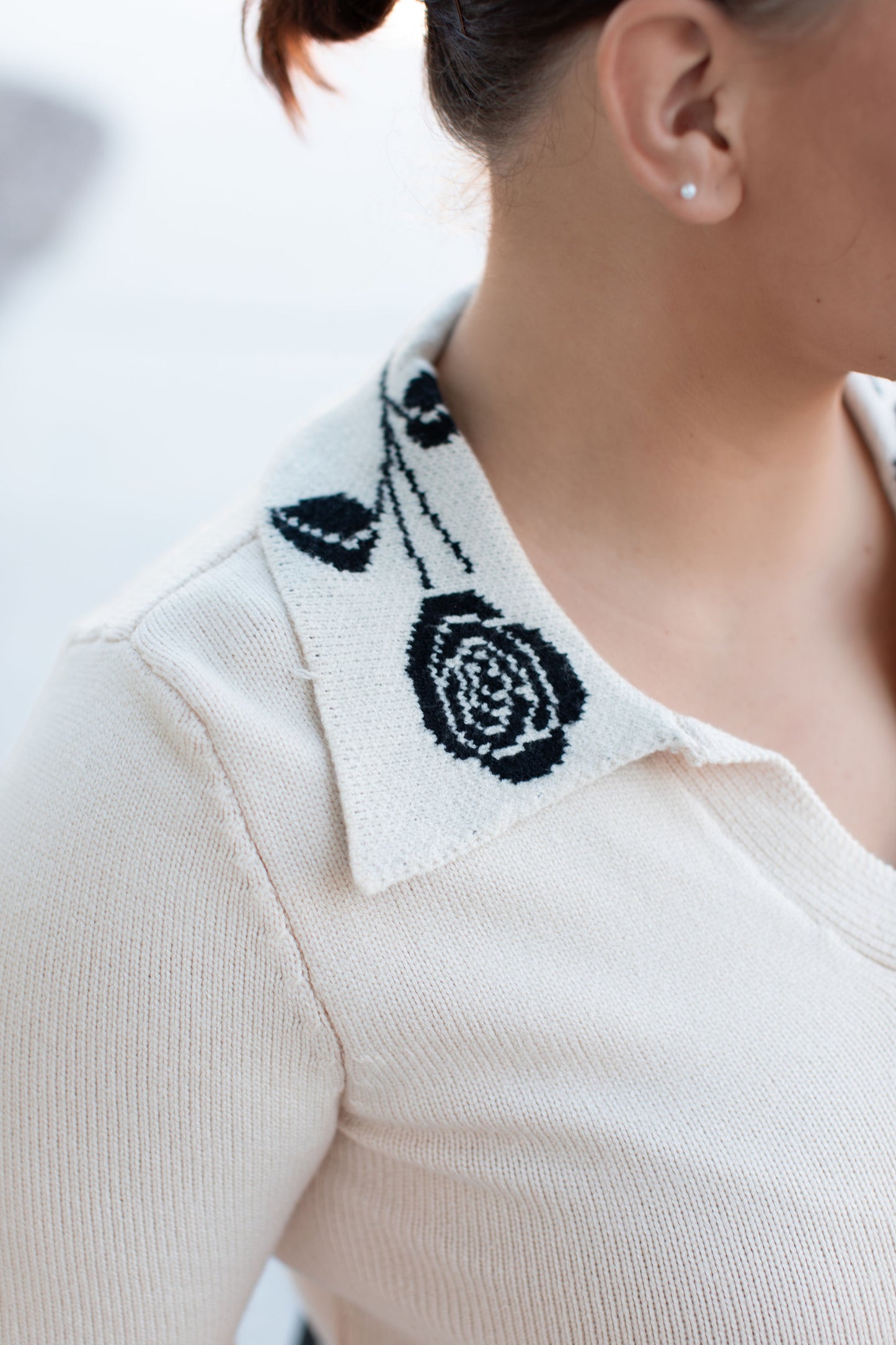 Rosey Collared Sweater