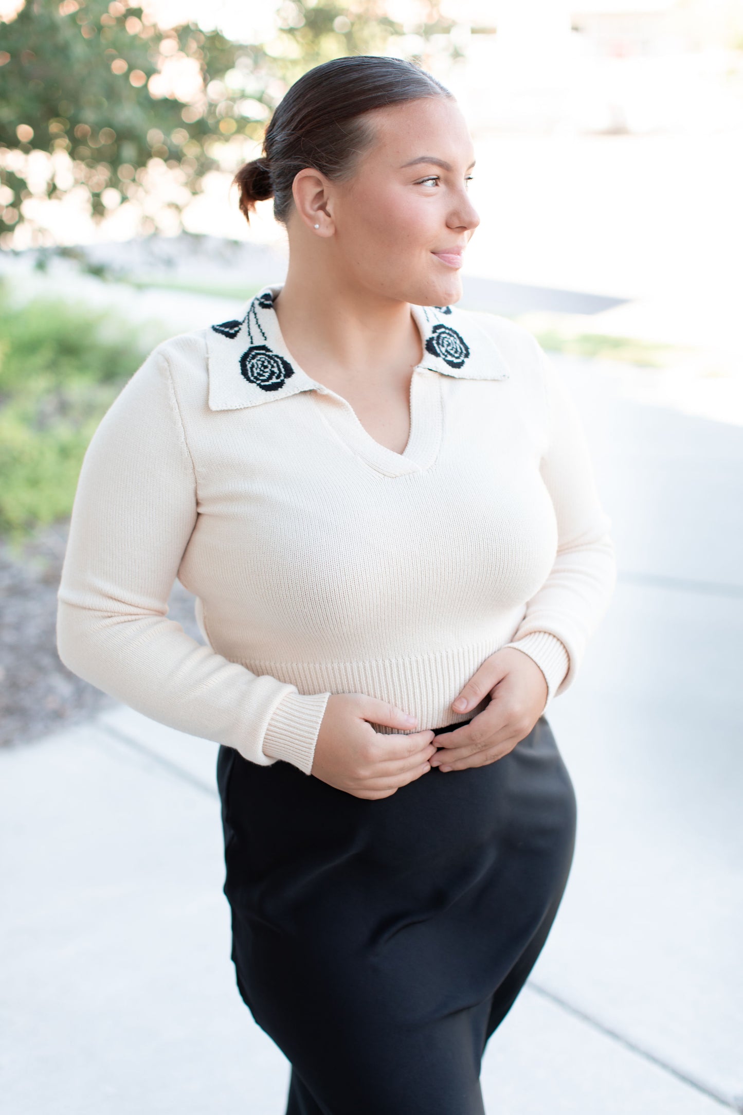 Rosey Collared Sweater