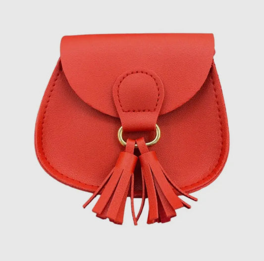 Red Tassel Purse