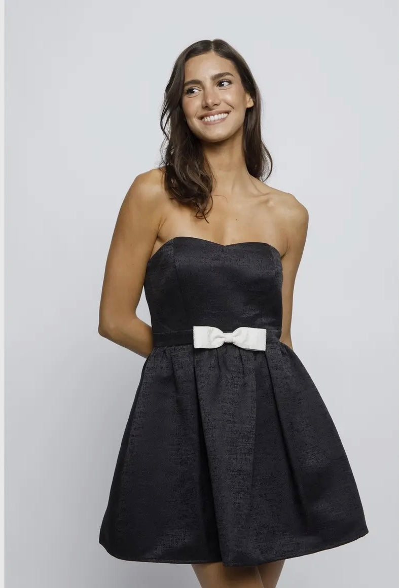 Strapless Dress-Black