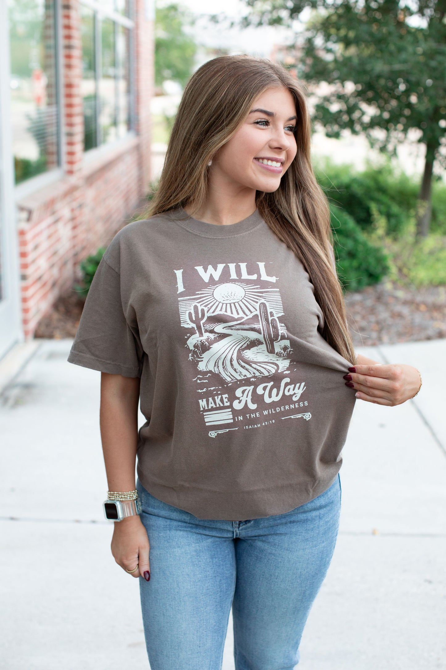 I Will Isaiah Christian Graphic Tee