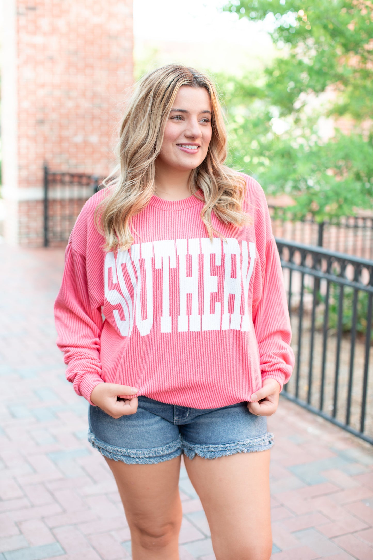 Southern Oversized Graphic Sweatshirt