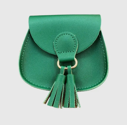 Green Tassel Purse