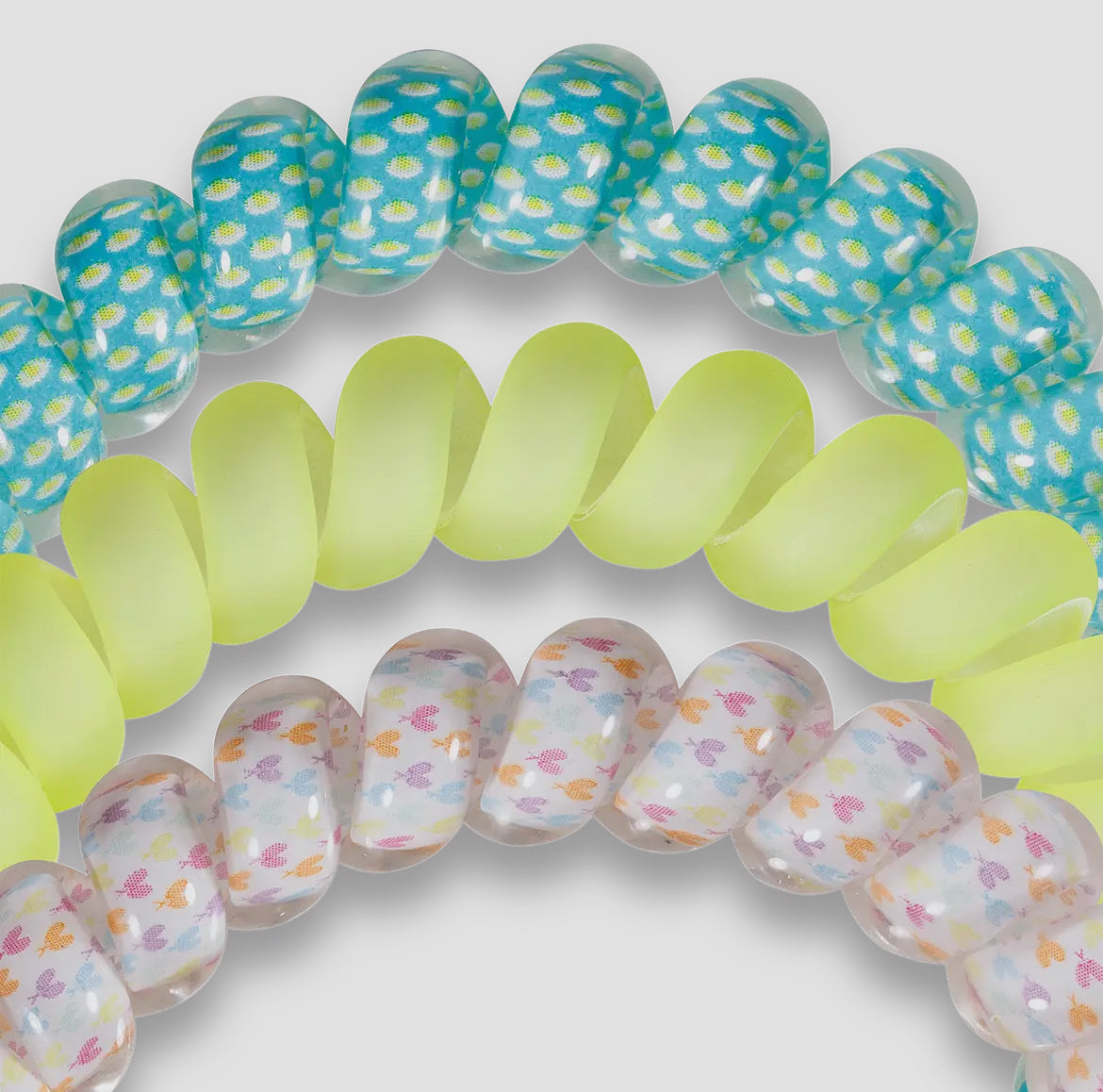 Spiral Hair Coils |Large| Tennis Hair Ties