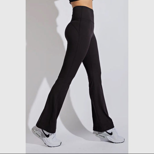 Bell Bottom Long Yoga Pants