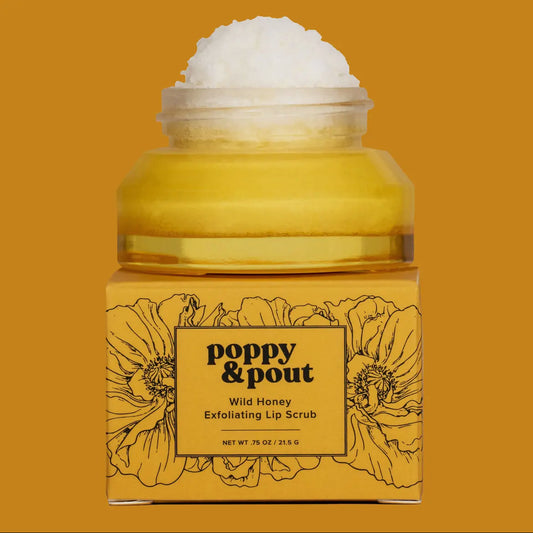 Poppy & Pout Lip Scrub-Wild Honey