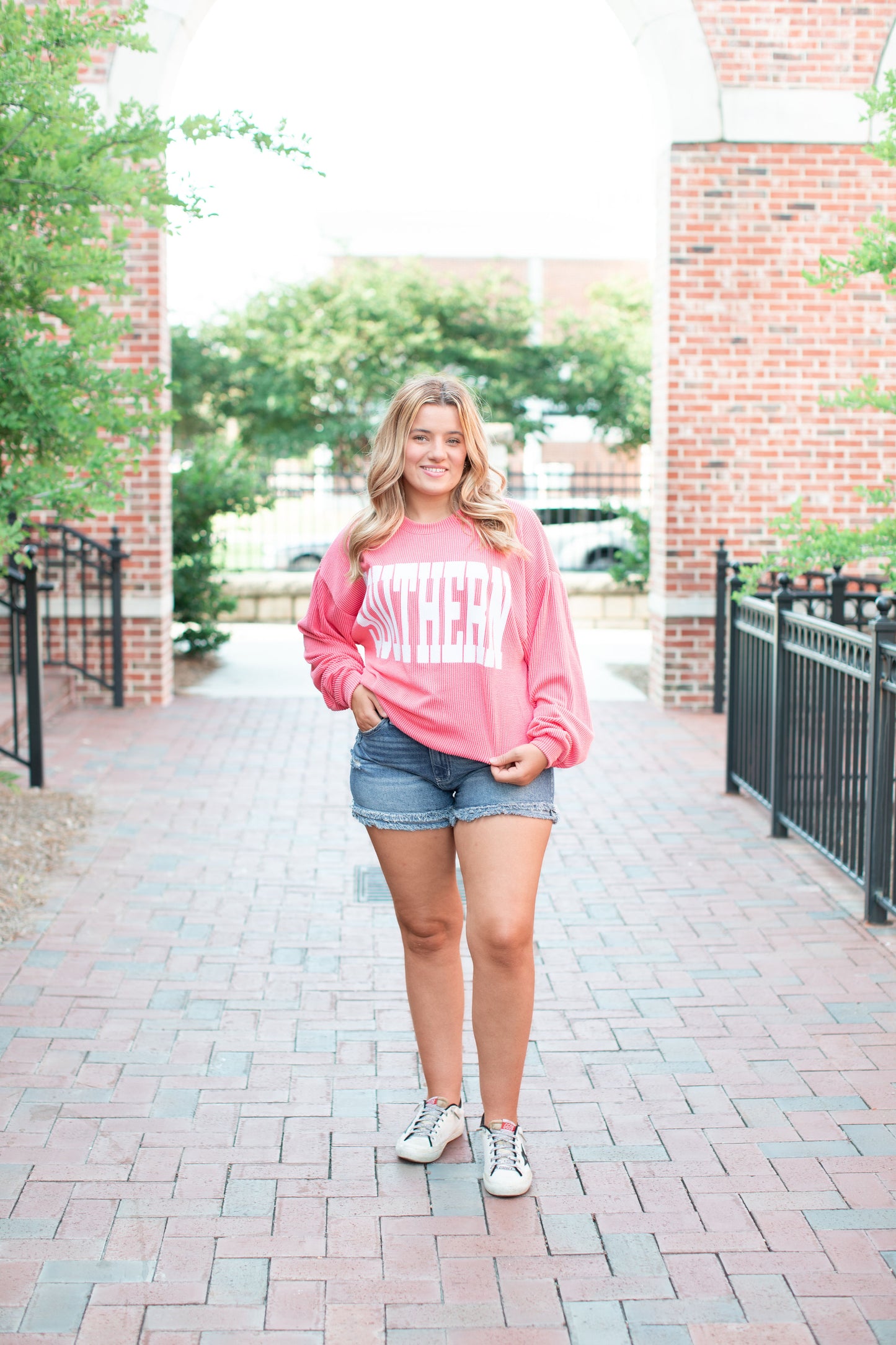 Southern Oversized Graphic Sweatshirt