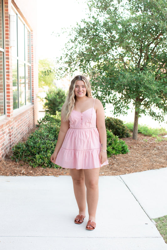 Blush Mini Dress