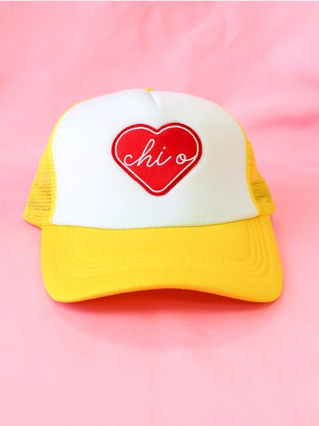 Chi Omega Trucker Hat