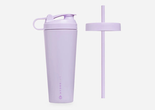 Lilac HydroJug Stainless Steel Shaker Bottle