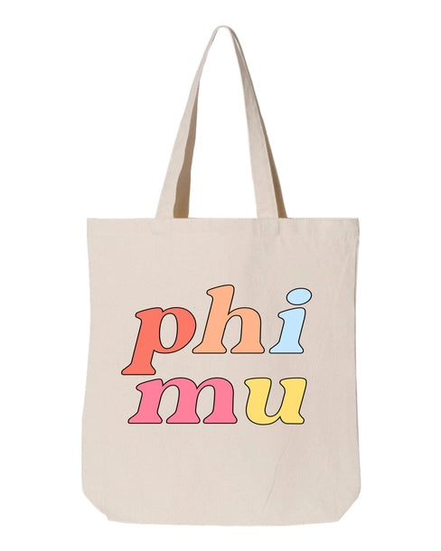 Phi Mu Tote