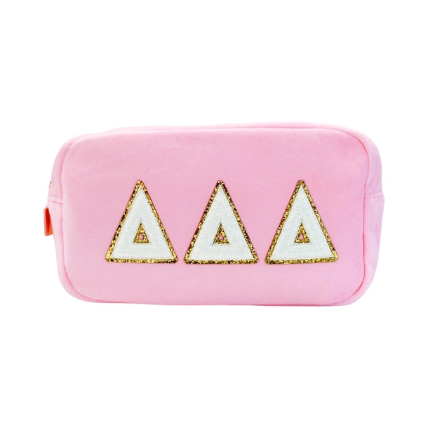 Tri Delta Cosmetic Bag