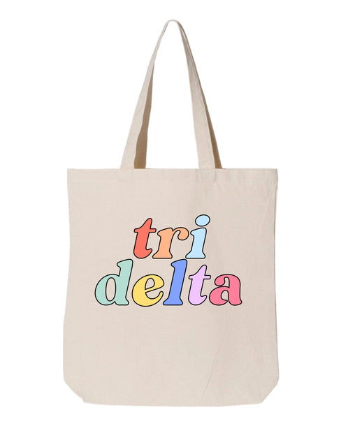 Tri Delta Tote